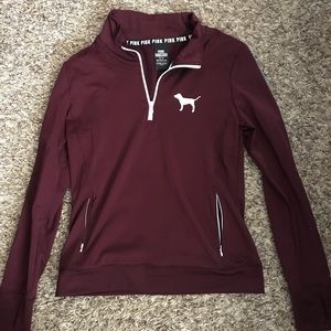 PINK Victoria’s Secret Ultimate zip-up pullover